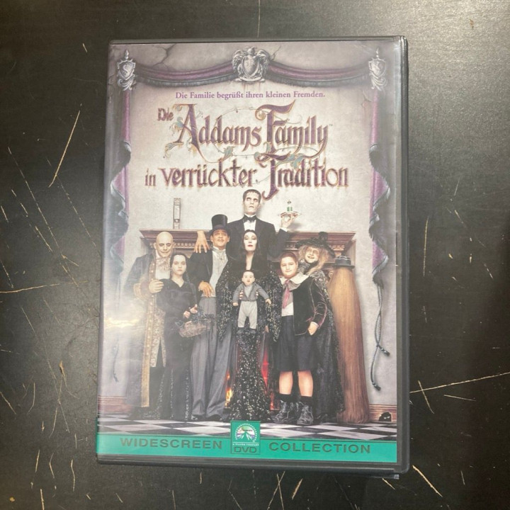 Addams Family 2 DVD (M-/M-) -komedia/fantasia-